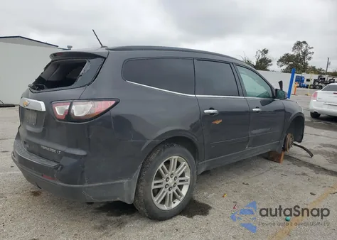 2014 Chevrolet Traverse Lt из США, поврежденный, VIN 1GNKRGKD3EJ349945